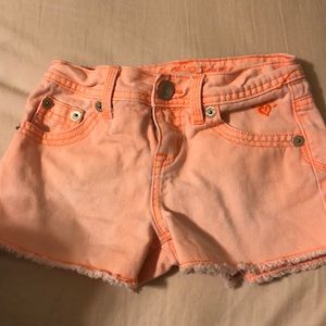 Size 7 Justice shorts